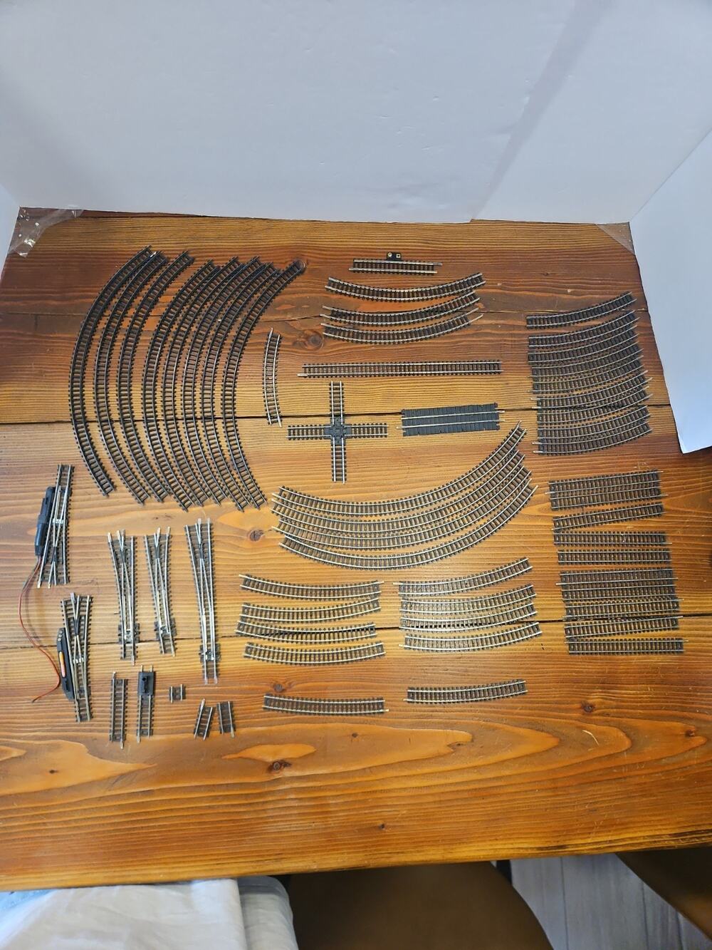 Mixed VTG Lot Of 59 N-Gauge Train Tracks - Rapido Atlas Bachmann & Minitrain‎